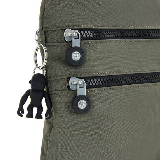 Kipling Alvar Crossbodytassen Groen | België 2156MQ